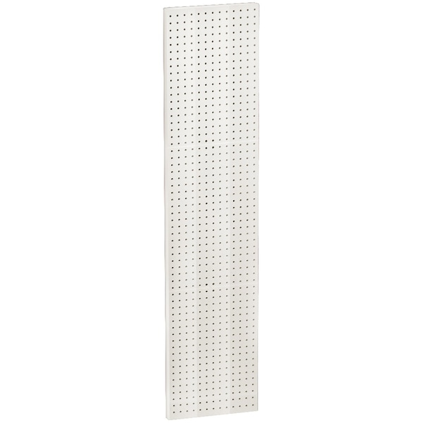 Azar Displays Pegboard Wall Panel Storage Solution, Size: 60'' x 13.5'', 2PK 771360-WHT - main